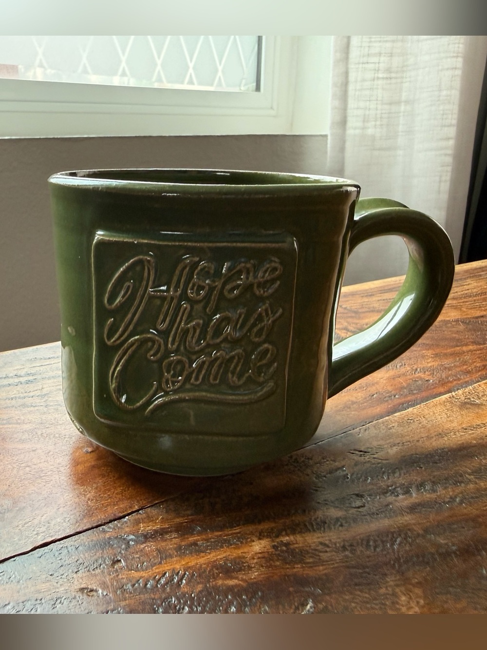 Hope has come mug by Black Oak for Magnolia